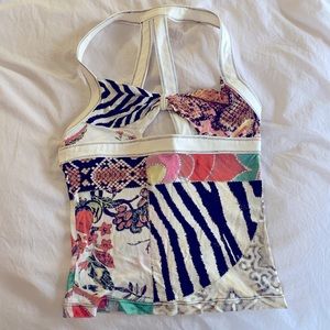 JUST CAVALLI Halter Top sz 40